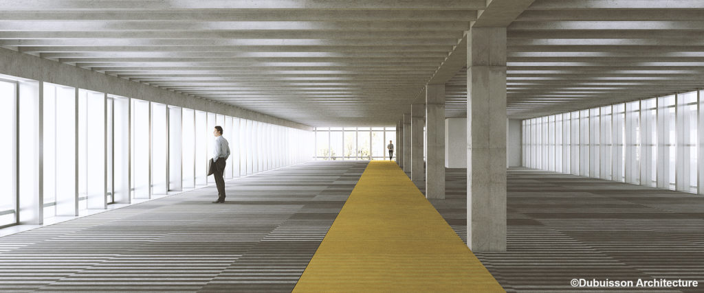 Groupe Cardinal - Akka Rocquencourt - Perspective Bureaux ©Franck Badaire Groupe Cardinal - Akka Rocquencourt - Perspective Bureaux ©Franck Badaire