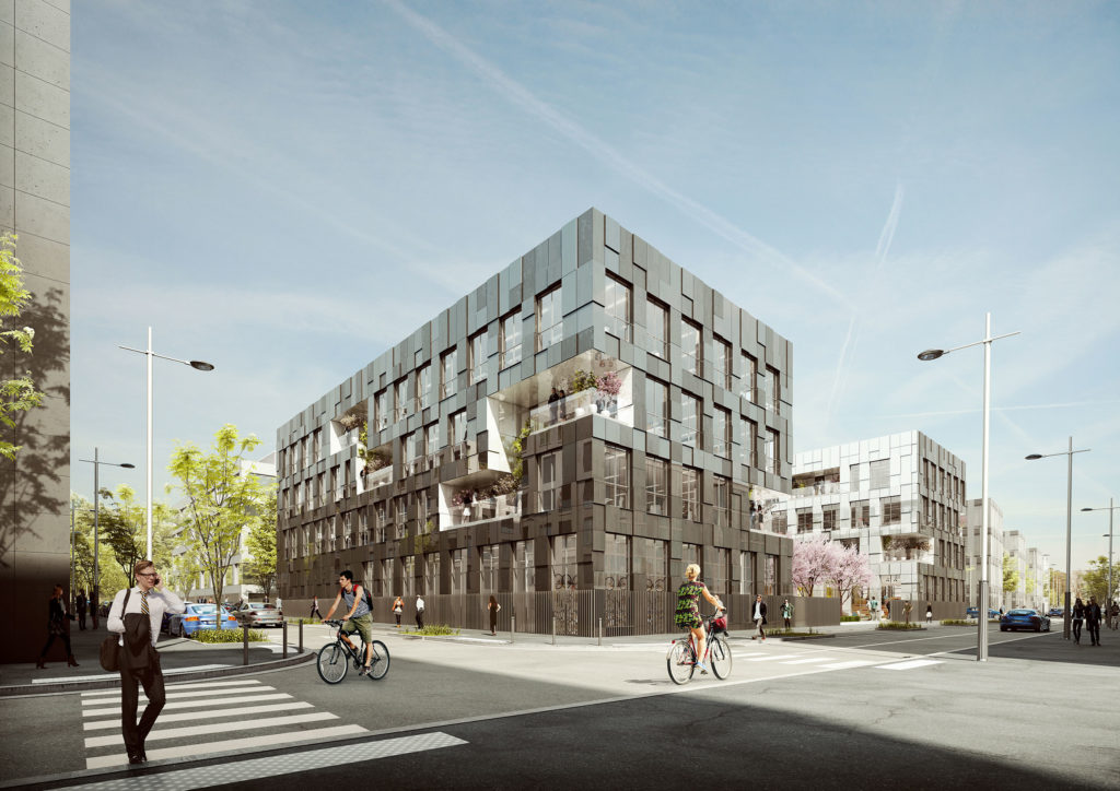 Groupe Cardinal -Bandai Namco Entertainment Europe - Hubert Godet Architectes - Perspective Inimagenable Groupe Cardinal - BANDAI NAMCO