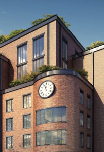 Groupe Cardinal - MOB HOUSE by Starck - vue porche - BBC Architectes - Perspective Asylum Groupe Cardinal - MOB HOUSE by Starck