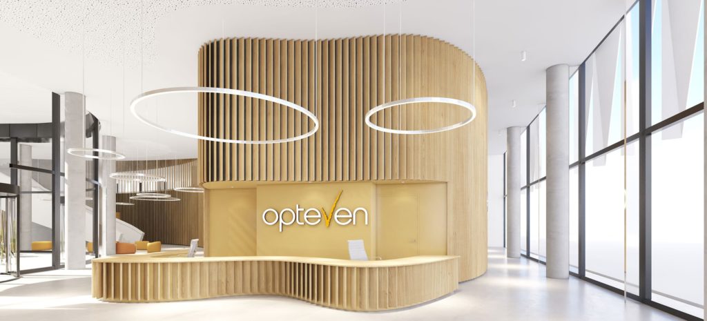 Groupe Cardinal - tertiaire - ensemble immobilier Opteven - Rez de Chaussée Groupe Cardinal - tertiaire - ensemble immobilier Opteven - Rez de Chaussée
