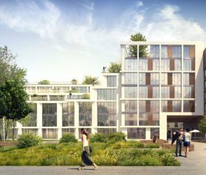 Groupe Cardinal - Bureaux - BBC Architectes - Perspective Asylum Groupe Cardinal - tertiaire - Bureaux rue des rosiers
