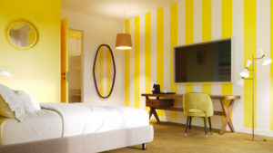 Groupe Cardinal Casarose Chambre jaune ©Eric Boyer Groupe Cardinal Casarose Chambre jaune ©Eric Boyer
