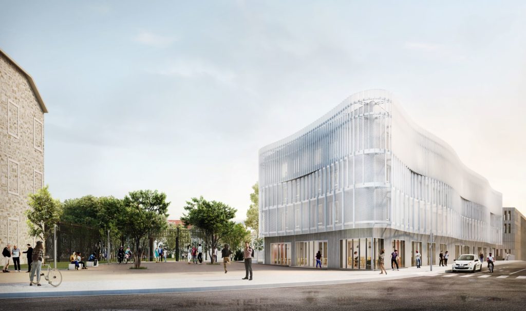 Groupe Cardinal - La Madeleine Perspective Bat ©Z Architecture Groupe Cardinal - La Madeleine Perspective Bat ©Z Architecture