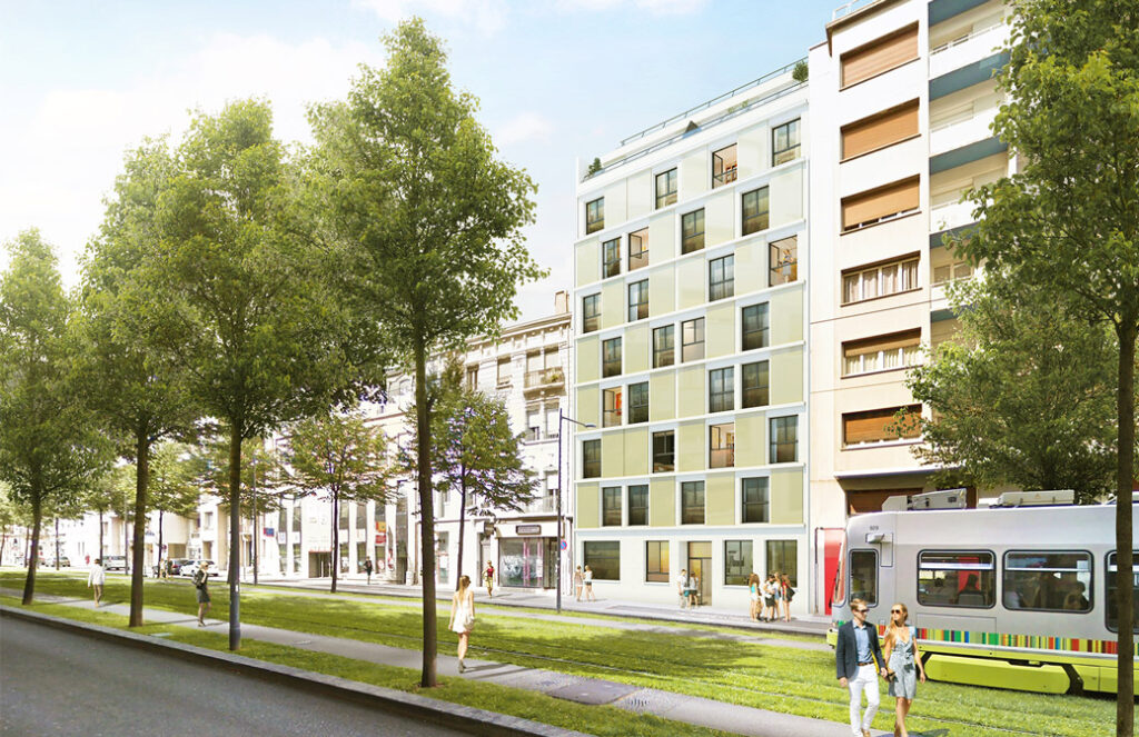Groupe Cardinal : La Fabrik - Résidence Étudiante de 106 logements à Saint Etienne Groupe Cardinal : La Fabrik - Résidence Étudiante de 106 logements à Saint Etienne