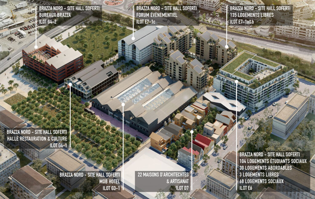 Groupe Cardinal - BRAZZA-Plan-3D-©ArkaStudio