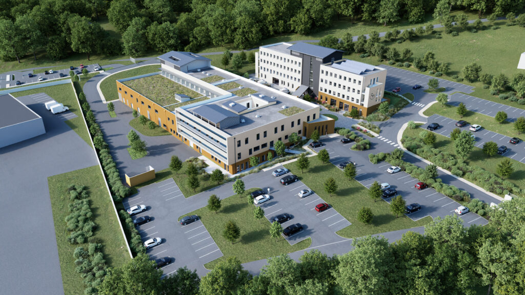 Groupe Cardinal - Clinique du Parc Périgueux - architectes : Blezat & associés
