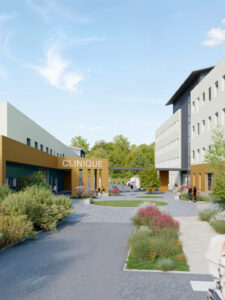 Groupe Cardinal Clinique du Parc - Perigueux - architectes Blezat associes