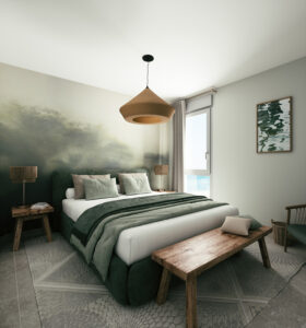 Vida Lydia Barcares - chambre lagune - Cardinal Promotion Immobilier - photo @Bolenor