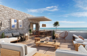 Vida Lydia Barcares - terrasse lagune - Cardinal Promotion Immobilier - photo @Bolenor